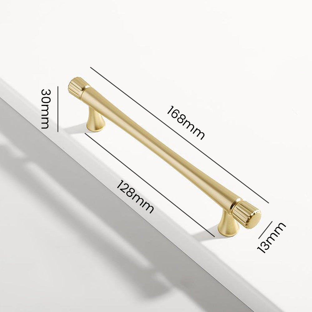 Fluted Detail Cabinet Pulls and Matching Knobs