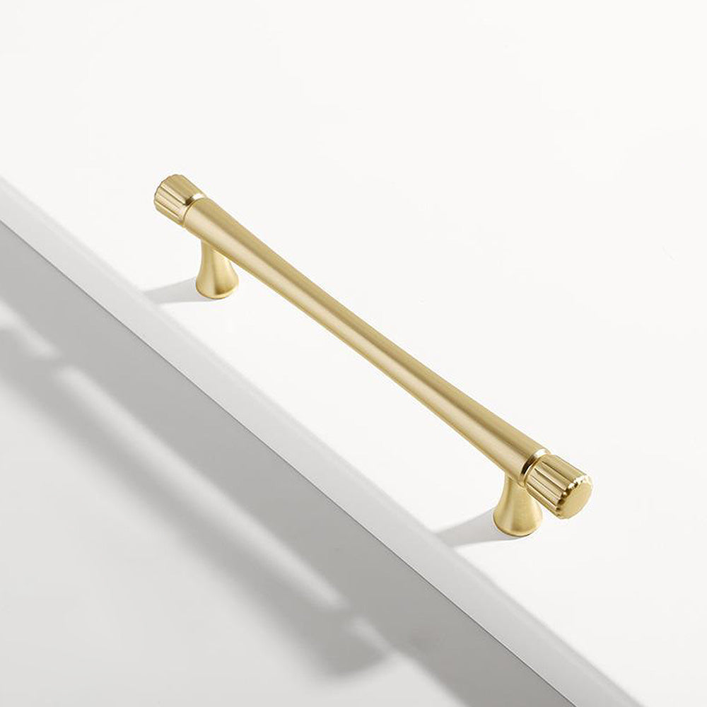 Fluted Detail Cabinet Pulls and Matching Knobs