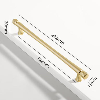 Fluted Detail Cabinet Pulls and Matching Knobs