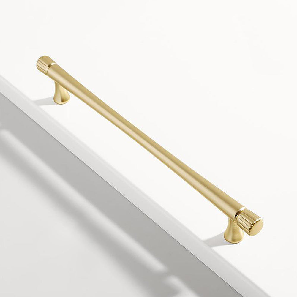 Fluted Detail Cabinet Pulls and Matching Knobs