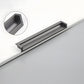 Aluminum Alloy Finger Edge Pulls for Cabinets and Drawers