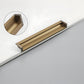 Aluminum Alloy Finger Edge Pulls for Cabinets and Drawers