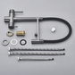 Puravo 3-Way Kitchen Faucet with Filter Tap and Pull-Down Spout