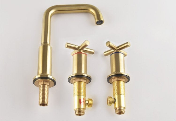Separate hot and cold adjustment