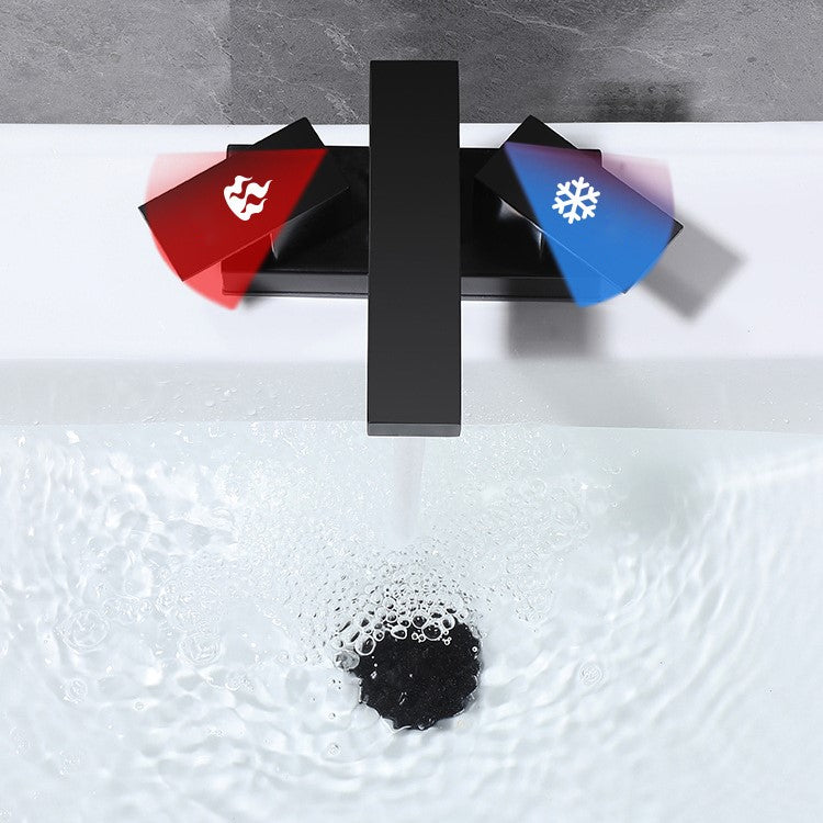 Separate hot and cold adjustment