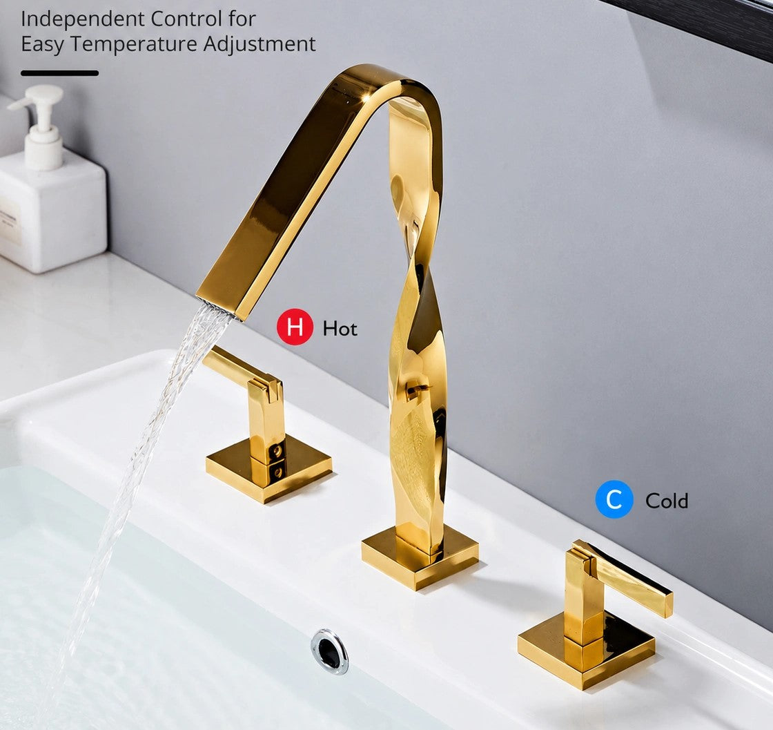 Separate hot and cold adjustment