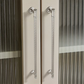 Textured Round Bar Cabinet Handles and Knobs