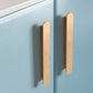 Brushed Flat Bar Cabinet Handles and Drawer Pulls