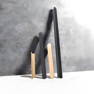 Brushed Flat Bar Cabinet Handles and Drawer Pulls