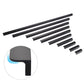 Slim Aluminum Finger Edge Cabinet Pulls