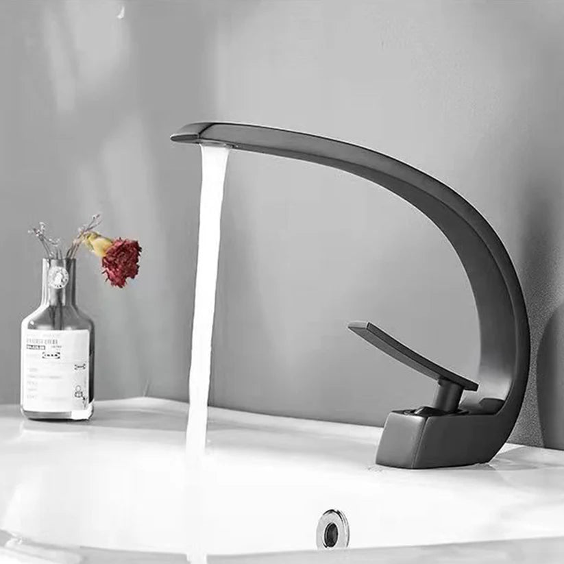 Simple setup for bathroom sinks