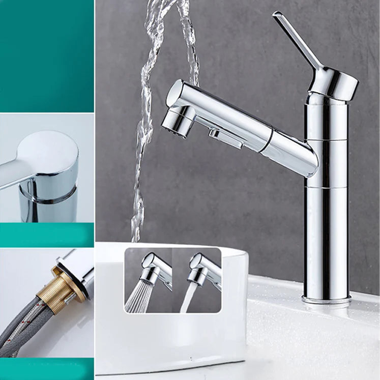 Simple setup for modern bathroom sinks