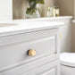 Modern Gold Knurled T-Bar Cabinet Handles and Knobs