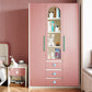 Colorful Curved Cabinet Pulls and Knobs for Kids' Room Furniture