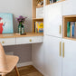Recessed Brass Drawer Handles and Cabinet Knobs