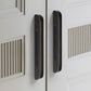 Recessed Brass Drawer Handles and Cabinet Knobs