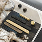 Recessed Brass Drawer Handles and Cabinet Knobs
