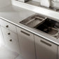 Recessed Brass Drawer Handles and Cabinet Knobs
