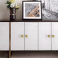Recessed Brass Drawer Handles and Cabinet Knobs