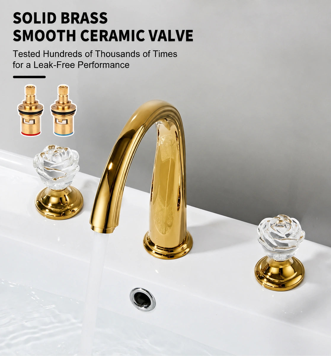 Solid feel for regular sink use