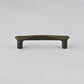 Tapered Arched Brass Kitchen Cabinet Pulls