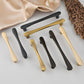 Tapered Arched Brass Kitchen Cabinet Pulls