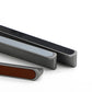 Two-Tone Leather Cabinet Pulls and Door Handles