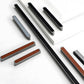 Two-Tone Leather Cabinet Pulls and Door Handles