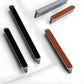 Two-Tone Leather Cabinet Pulls and Door Handles