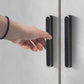 Two-Tone Leather Cabinet Pulls and Door Handles