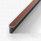Two-Tone Leather Cabinet Pulls and Door Handles