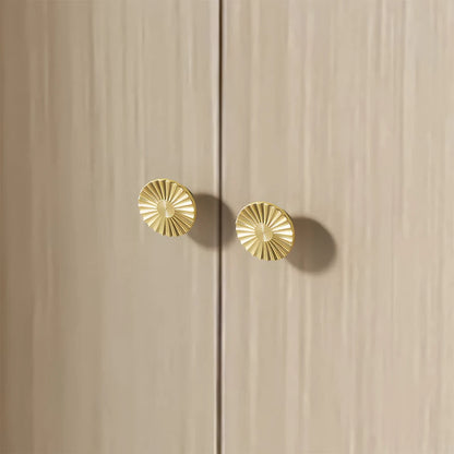Sunburst Half Moon Cabinet Pulls and Knobs
