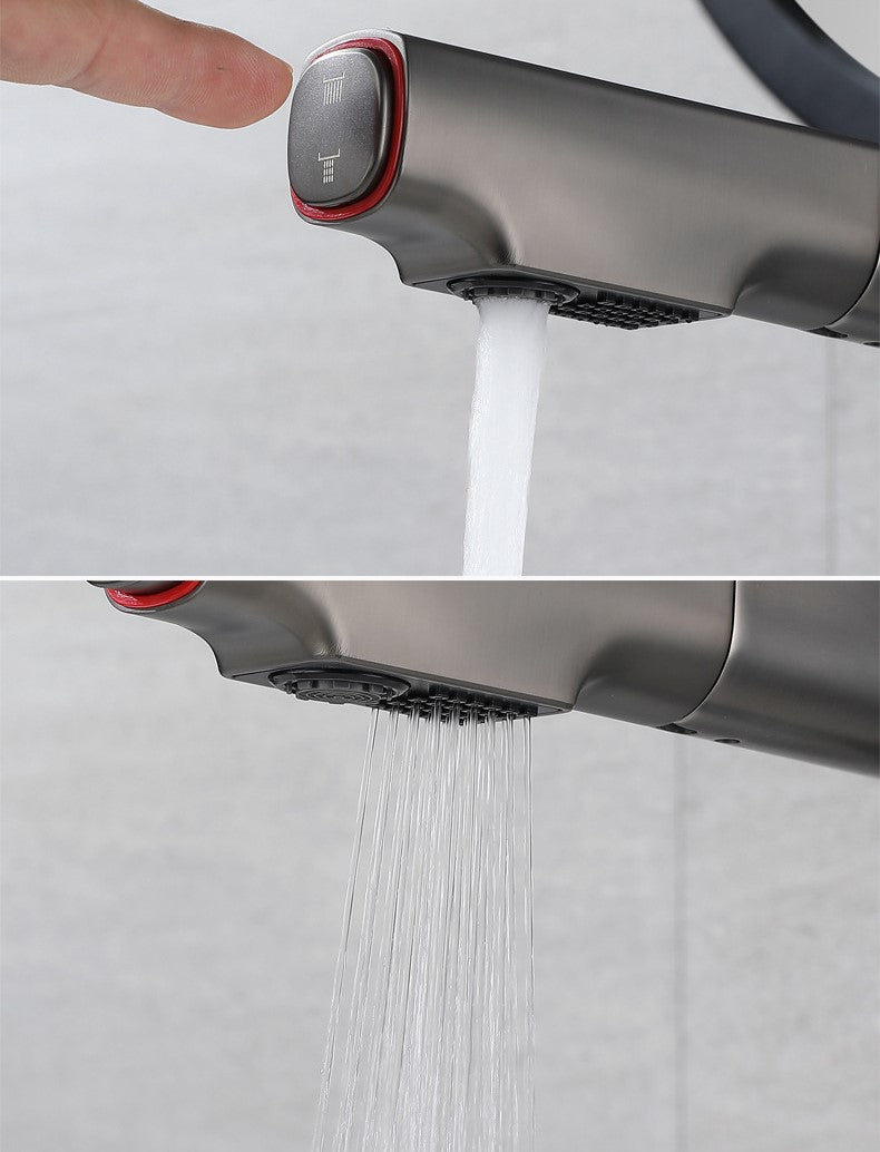 Switch between stream and spray