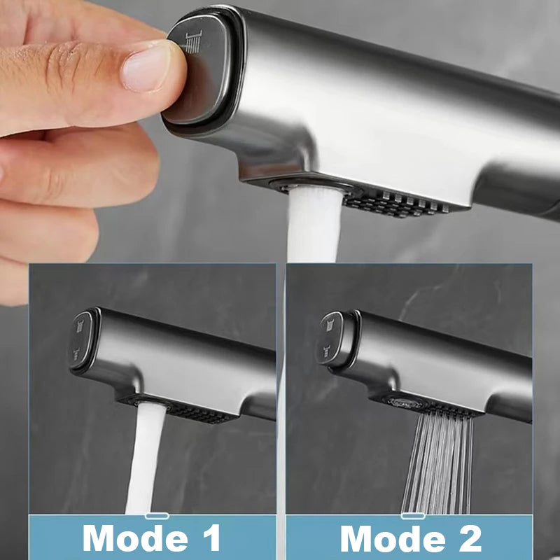 Switch between stream and spray