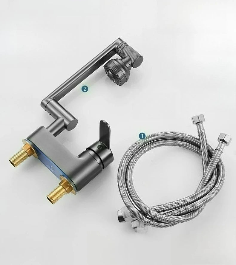 Swivora 2-Mode Rotating Nozzle Bathroom Sink Faucet - What is included