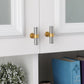 Black Gold T-Bar Cabinet Handles Kitchen Cabinet Hardware