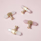 Faceted Crystal Cabinet Pulls and Knobs, Brass / Copper Finish