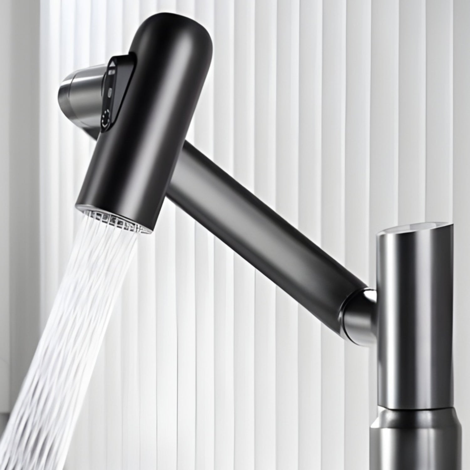 Three spray modes with 360° swivel for flexible daily use