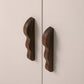 Wavy Wood Cabinet Handles and Drawer Pulls