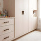 Wavy Wood Cabinet Handles and Drawer Pulls