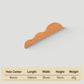 Wavy Wood Cabinet Handles and Drawer Pulls