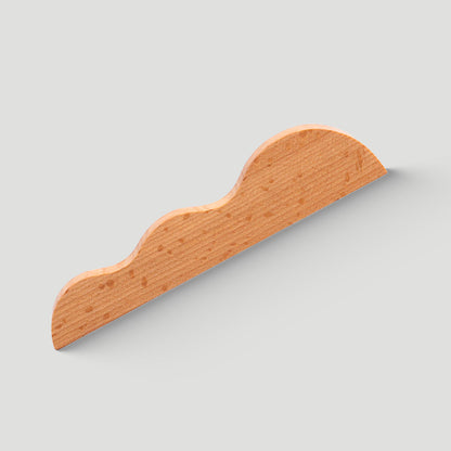 Wavy Wood Cabinet Handles and Drawer Pulls