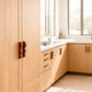 Wavy Wood Cabinet Handles and Drawer Pulls