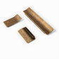 Square Finger Edge Pulls for Cabinets and Drawers