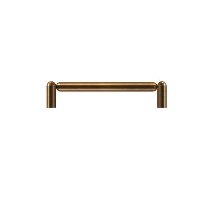 Rounded Solid Brass Cabinet Pulls and T-Knobs