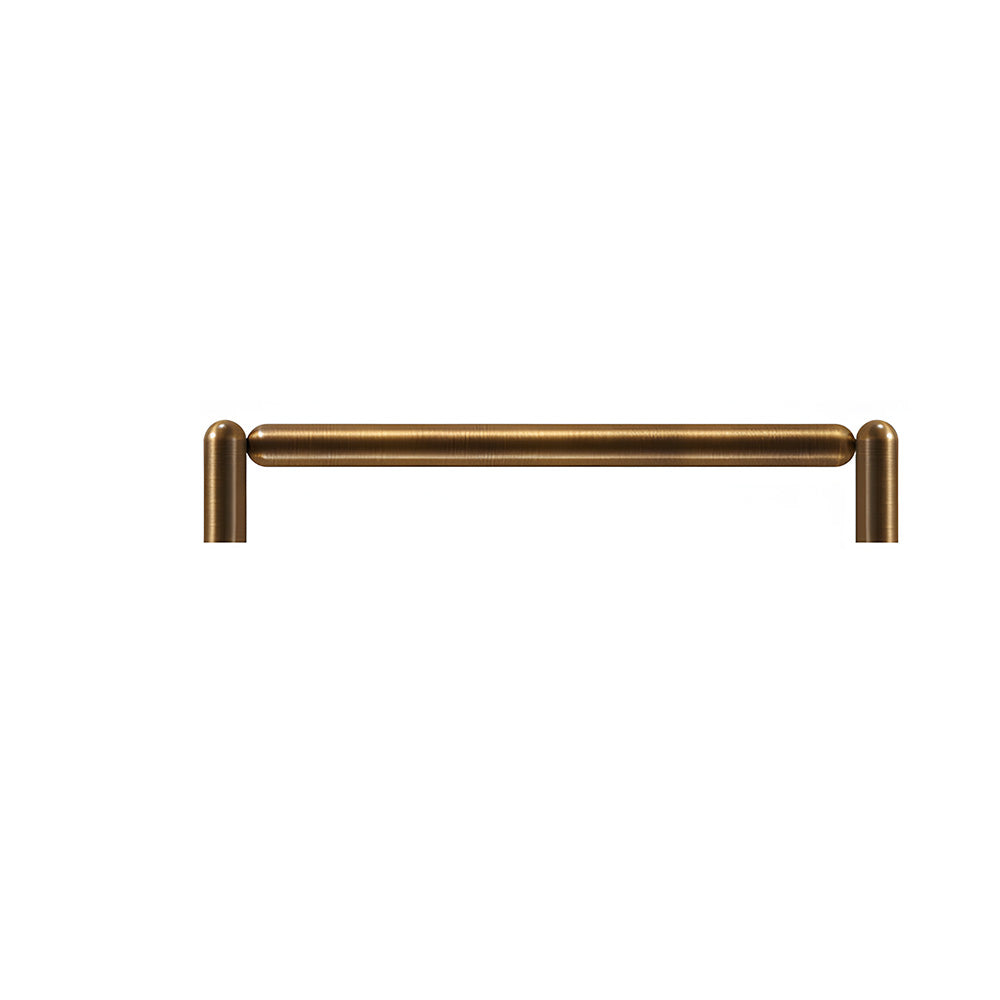 Rounded Solid Brass Cabinet Pulls and T-Knobs