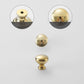 Nordic Brass Cabinet Pulls, Knobs, and Cup Pulls