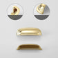 Nordic Brass Cabinet Pulls, Knobs, and Cup Pulls