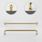 Nordic Brass Cabinet Pulls, Knobs, and Cup Pulls