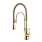 Kaviro 360° Pull-Down Kitchen Faucet with Spring Spout Hot & Cold Mixer